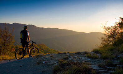 Tiravento Mount, Premilcuore,  Forli, Romagna - Riding mountain