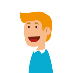 man character isolated icon vector illustration design