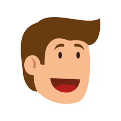 man character isolated icon vector illustration design