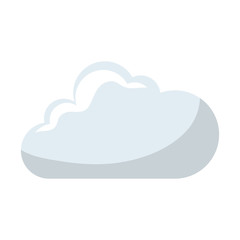 cloud comic isolated icon vector illustration design
