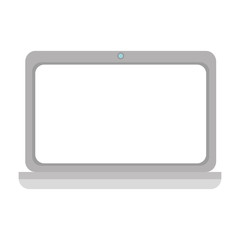 laptop computer isolated icon vector illustration design