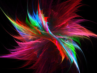 Abstract fractal background © Kushch Dmitry