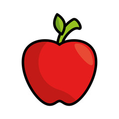 Fototapeta premium fresh fruit isolated icon vector illustration design