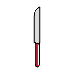 knife cutlery tool isolated icon vector illustration design
