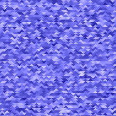 Abstract Mosaic Blue Triangles Background for Your Design