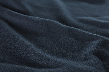 Naklejka na ściany i meble Black Fabric Cloth Texture