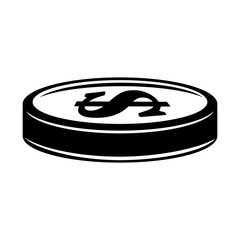 coin money isolated icon vector illustration design