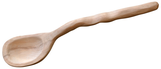 Wooden Ladle Cutout