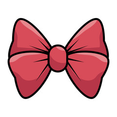bow cute female icon vector illustration design