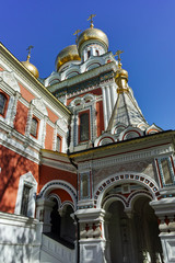 Obraz premium Russian church in town of Shipka, Stara Zagora Region, Bulgaria