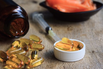 fish oil capsules