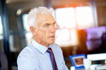 Fototapeta premium Businessman at the office