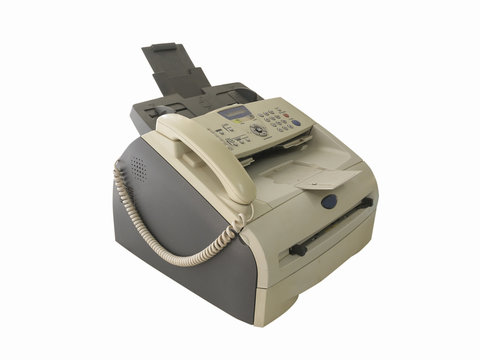 Fax machine, office equipment