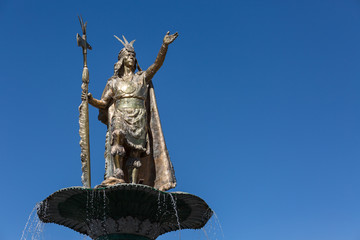 Statue of Pachacuti, Cusco