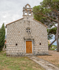 Fototapeta na wymiar Virgin Mary church in Croatia