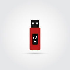 USB flash drive icon - Vector
