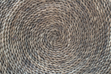 background image, cushion made of reeds