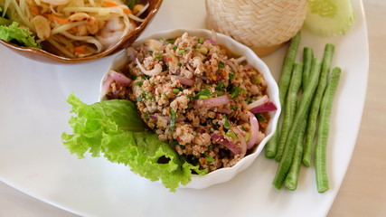 Minced pork