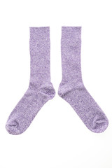 Pair of sock isolated