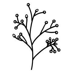 Flower icon. Decoration rustic garden floral nature plant and spring theme. Isolated design. Vector illustration