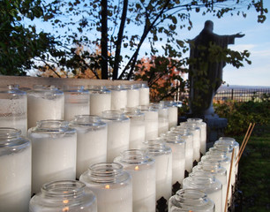 Prayer Candles and Savior