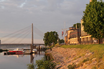 Obraz premium riga city