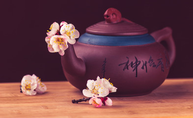 Obraz na płótnie Canvas Tea & sakura_13