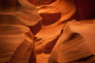 The Upper Antelope Canyon, Page, Arizona, USA