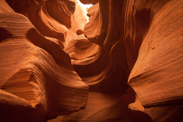 The Upper Antelope Canyon, Page, Arizona, USA