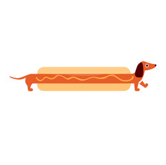Hot Dog Dachshund