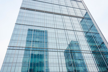 Obraz premium Reflections in skyscrapers, Chengdu