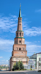 Obraz premium The Soyembika Tower of the Kazan Kremlin, Russia