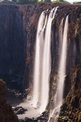 Victoria Falls. First Gorge