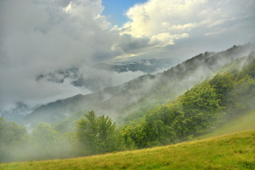 beautiful views of the mountains