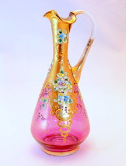 beautiful gilded vintage patterned jug