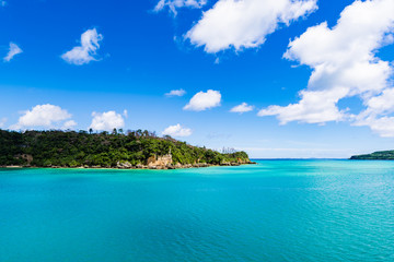 Sea, landscape. Okinawa, Japan, Asia.