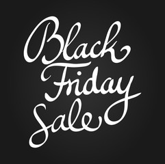 Black Friday vector poster banner