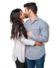 young couple in love