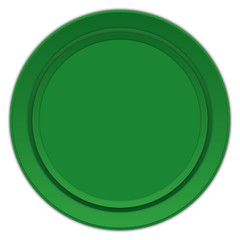 green round button