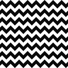 Black and white seamless chevron pattern