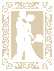 wedding laser cut