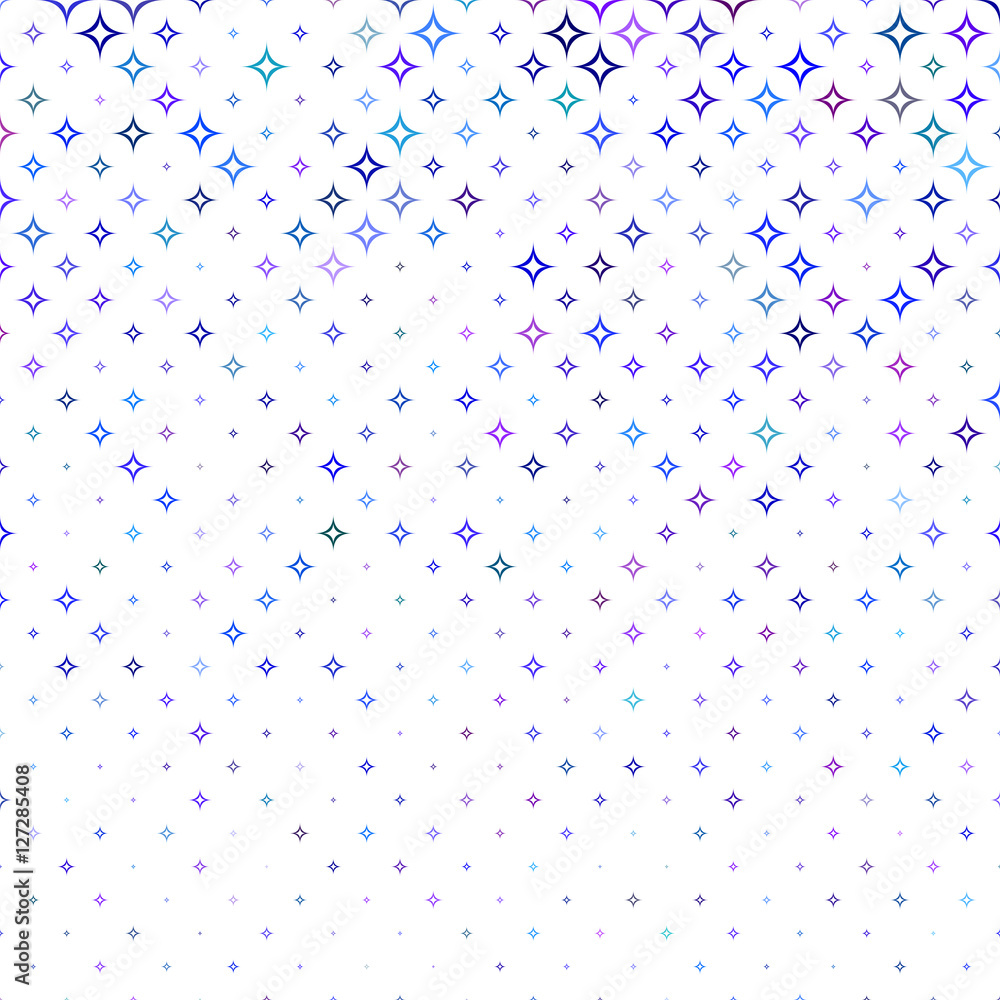 Poster multicolor abstract curved star pattern background