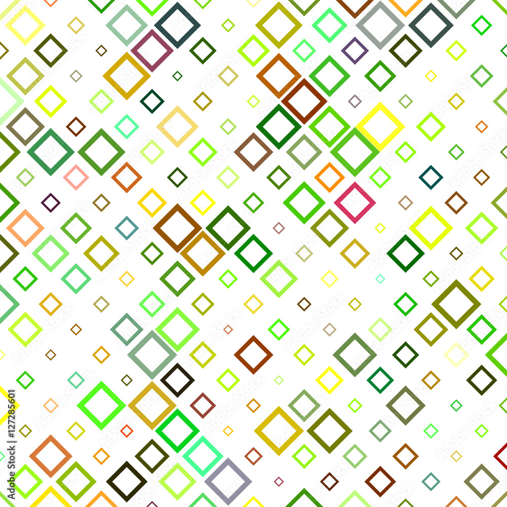 Poster colorful abstract square pattern background