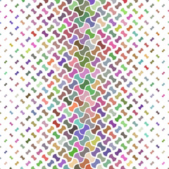 Multicolor pattern background vector