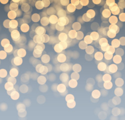 Gray and golden luminous background.