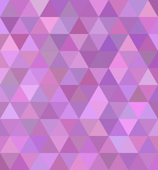 Obraz premium Pink triangle tile mosaic background design