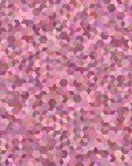 Color 3d cube mosaic background design