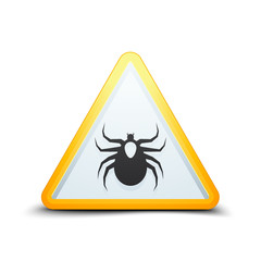 Ticks acarine danger sign