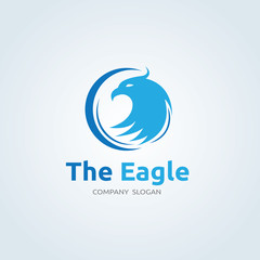 The Eagle Logo, Bird Logo, Vector logo template.
