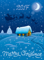 christmas greeting card